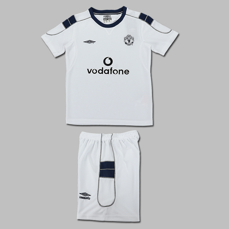 2000-2001 Manchester United Away Kids