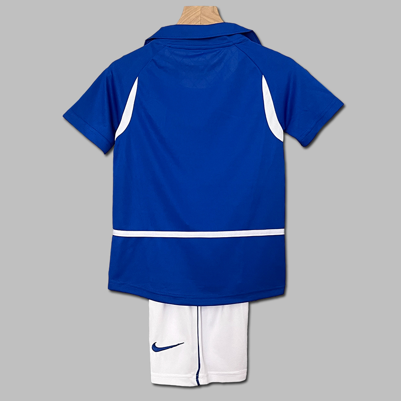 2002 Brazil Away Jersey Kids