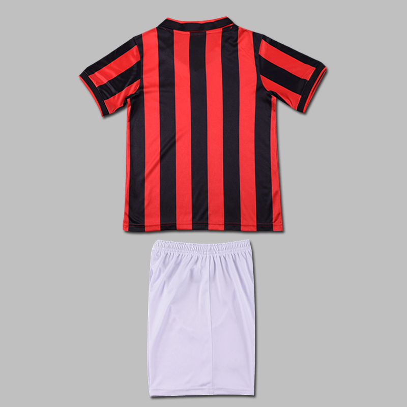 1991-1992 AC Milan Home Kids