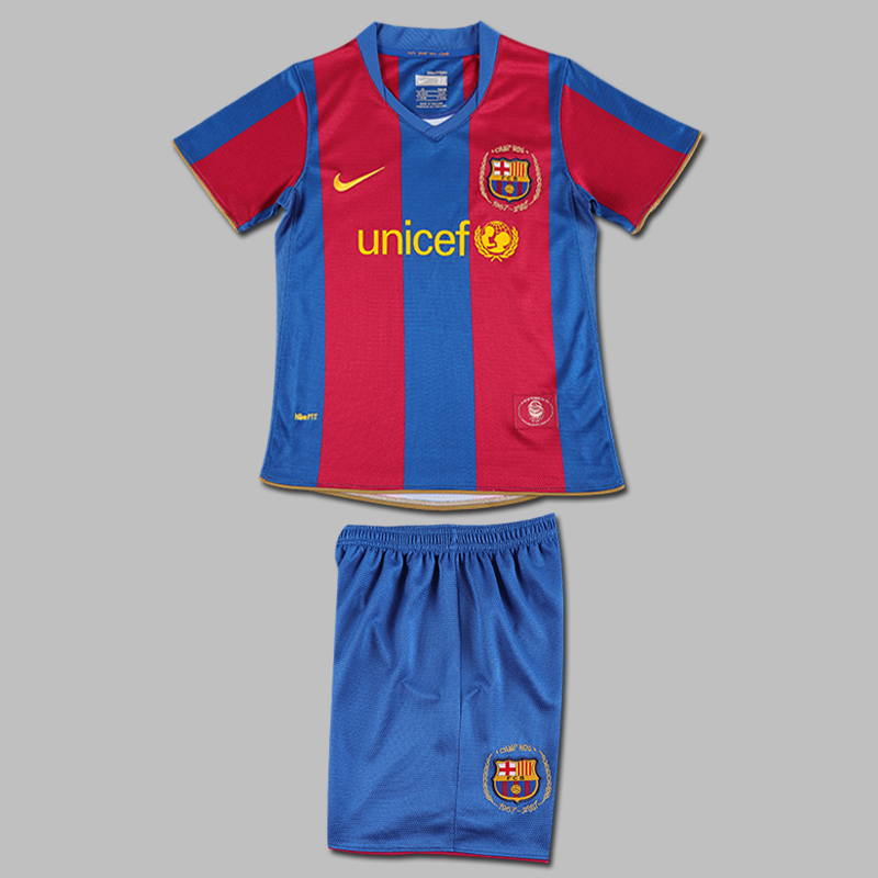 2007-2008 Barcelona Home Kids