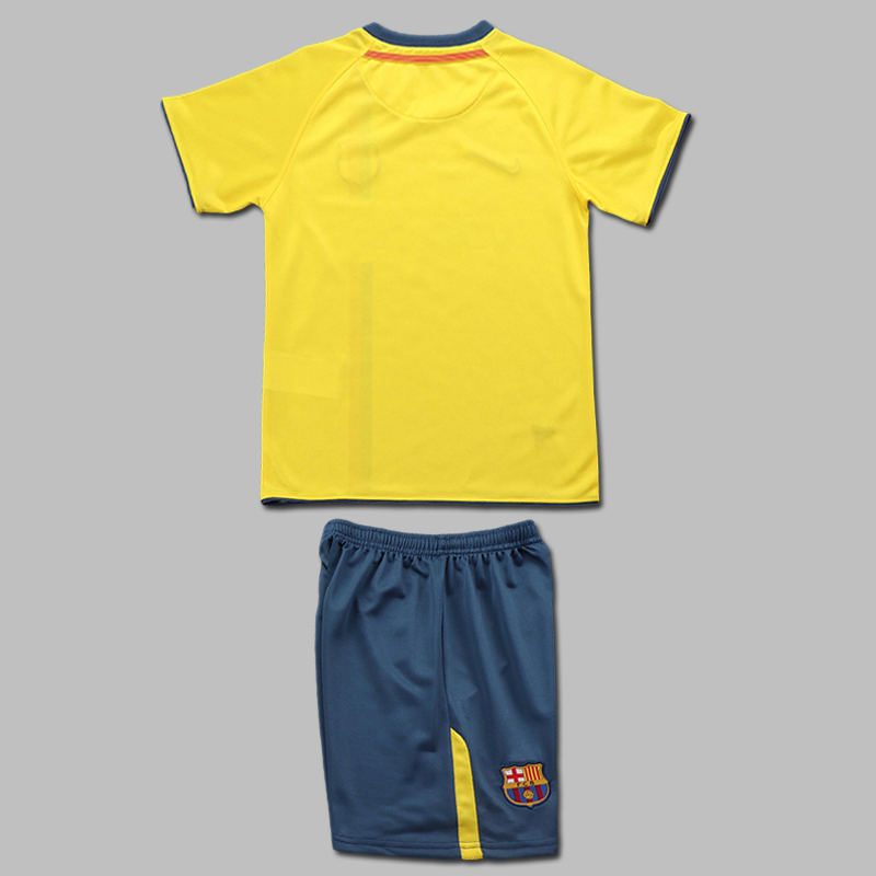 2008-2009 Barcelona Away Kids