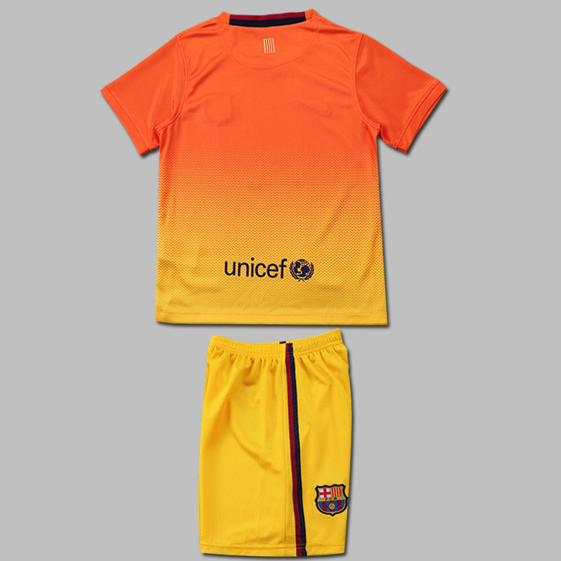2012-2013 Barcelona Away Kids
