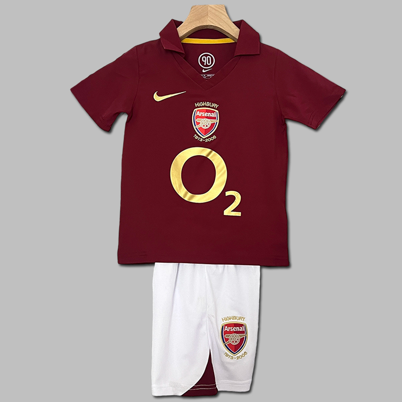 2005-2006 Arsenal Home Kids