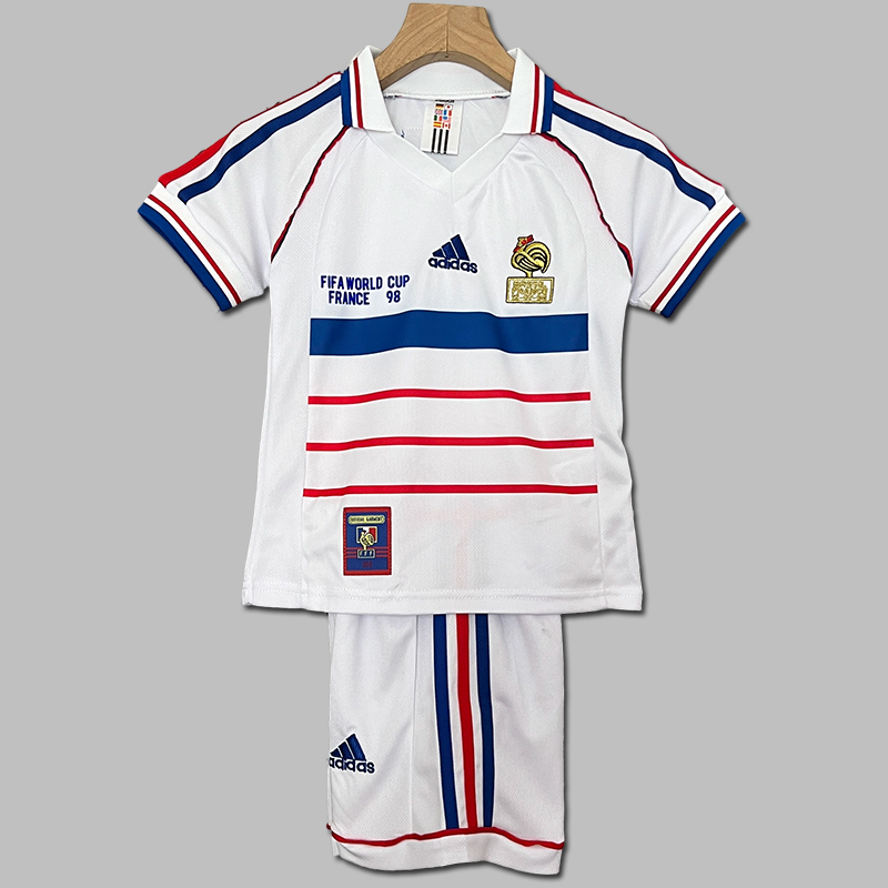 1998 France Away Jersey Kids