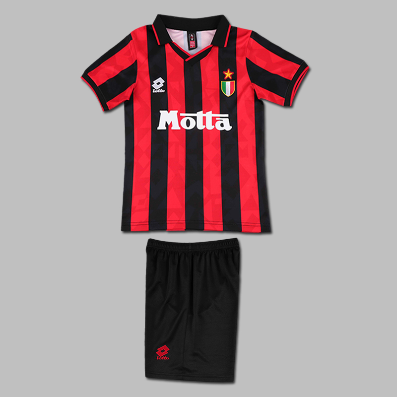 1993-1994 AC Milan Home Kids