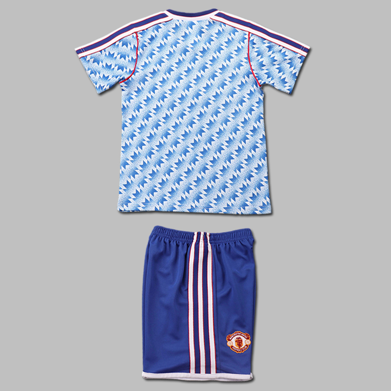 1990 -1992 Manchester United Away Kids