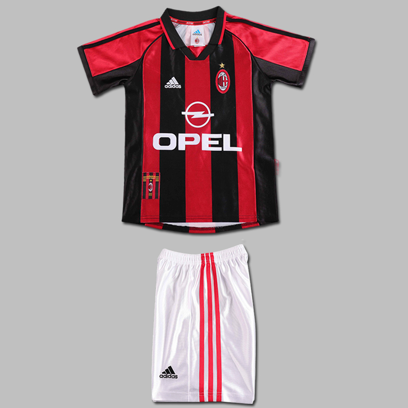 1998-1999 AC Milan Home Kids