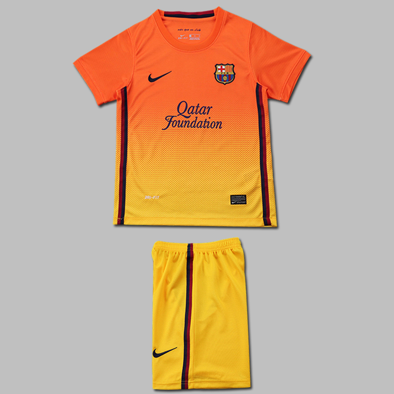 2012-2013 Barcelona Away Kids