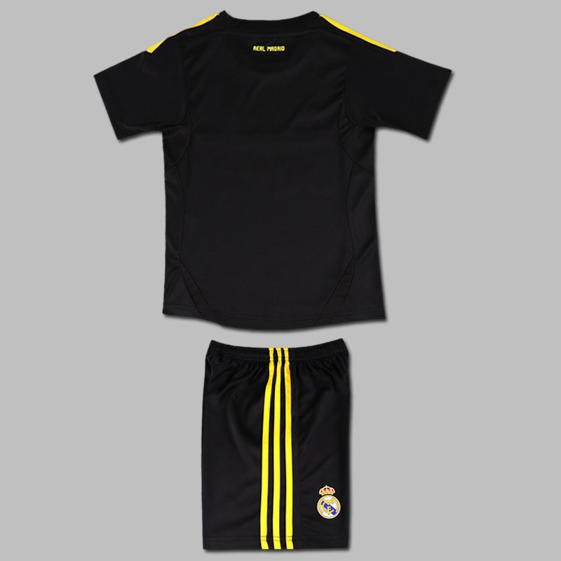 2011-2012 Real Madrid Goalkeeper Black Kids