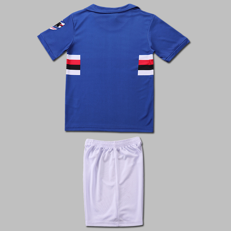 1991-1992 Sampdoria Home Jersey  Kids