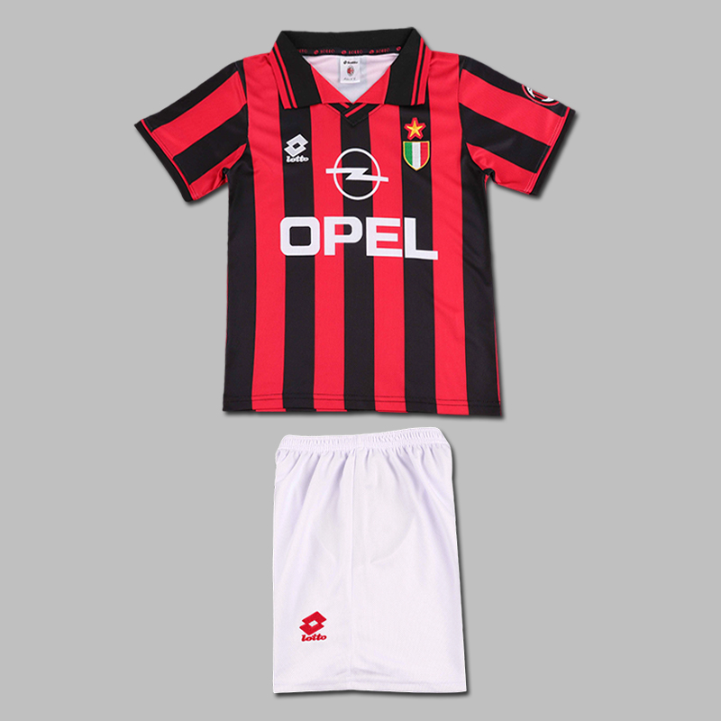 1996-1997 AC Milan Home Kids