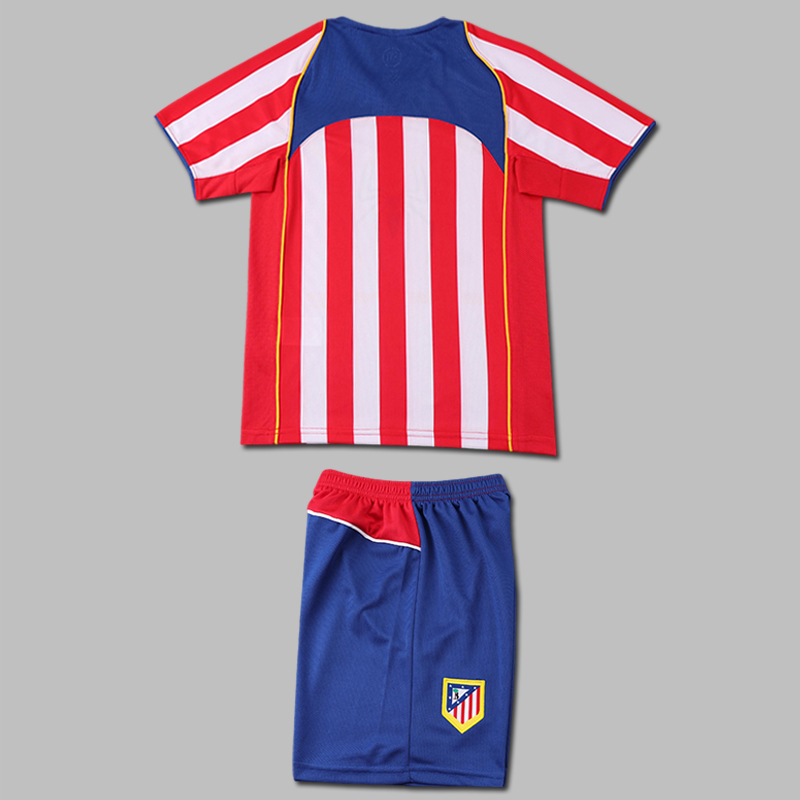 2004-2005 Atletico Madrid Home Kids