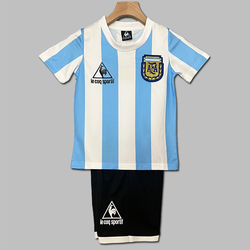 1986 Argentina Home Jersey Kids