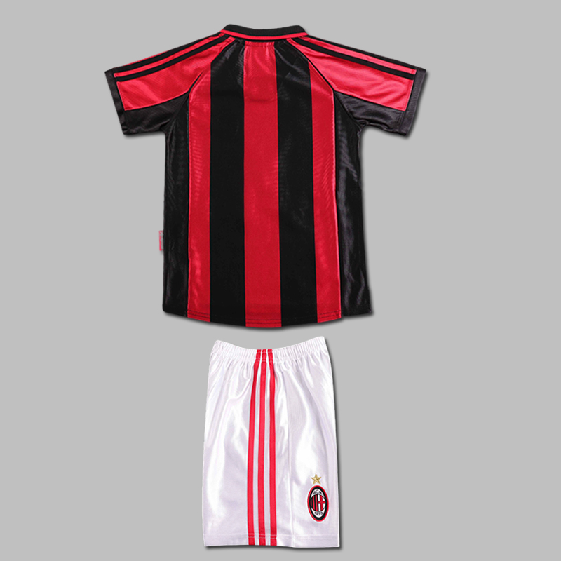 1998-1999 AC Milan Home Kids