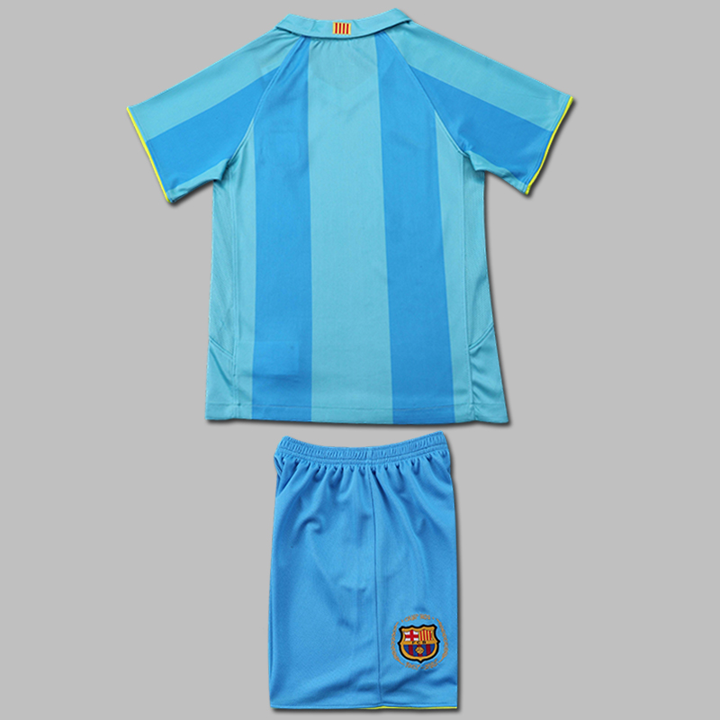 2007-2008 Barcelona Away Kids