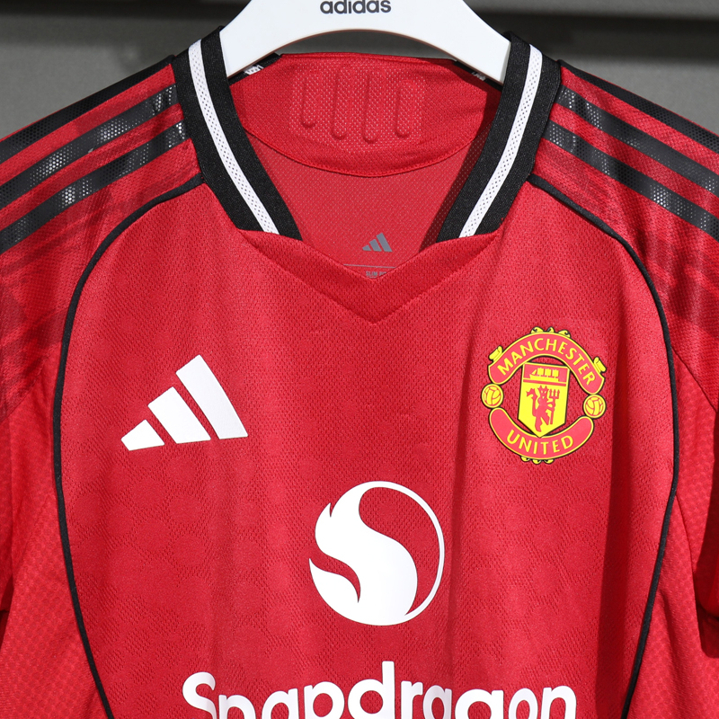 2025-2026 Manchester United Home Player Version LS