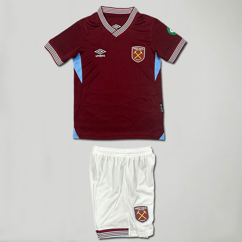 2025-2026 West Ham Home Kids