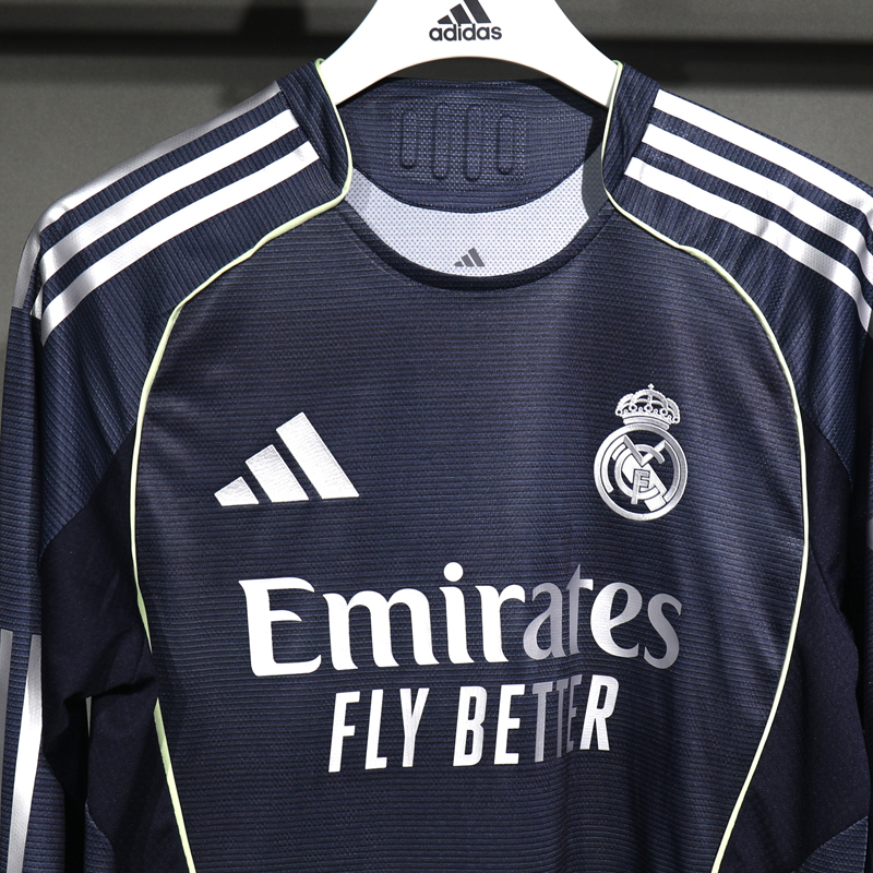 2025-2026 Real Madrid Away Player Version LS
