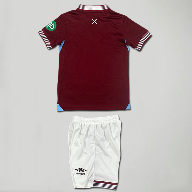 2025-2026 West Ham Home Kids