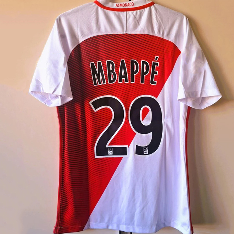 2016-2017 Monaco home retro jersey League edition