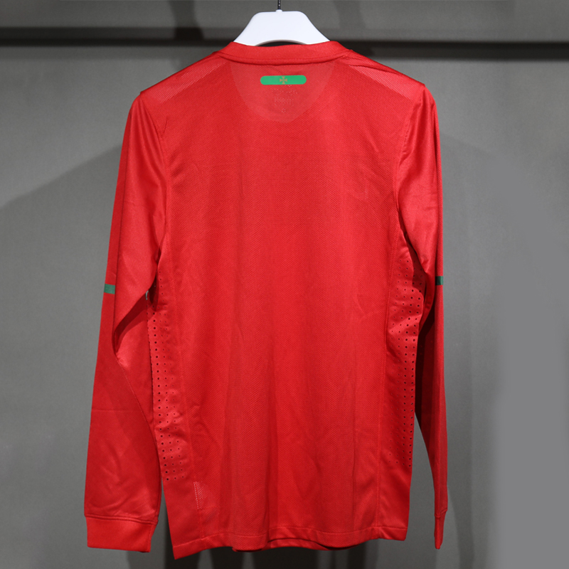 2010 Portugal home jersey player Version LS