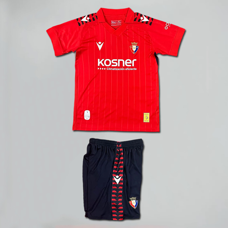 2025-2026 Osasuna Home Kids
