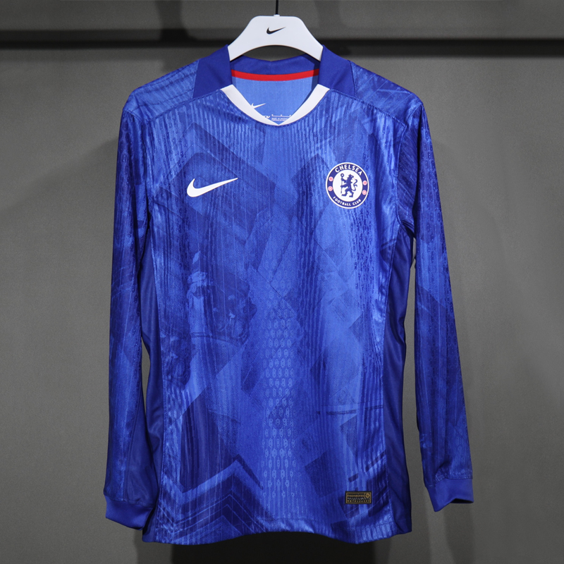2025-2026 Chelsea home jersey player Version LS