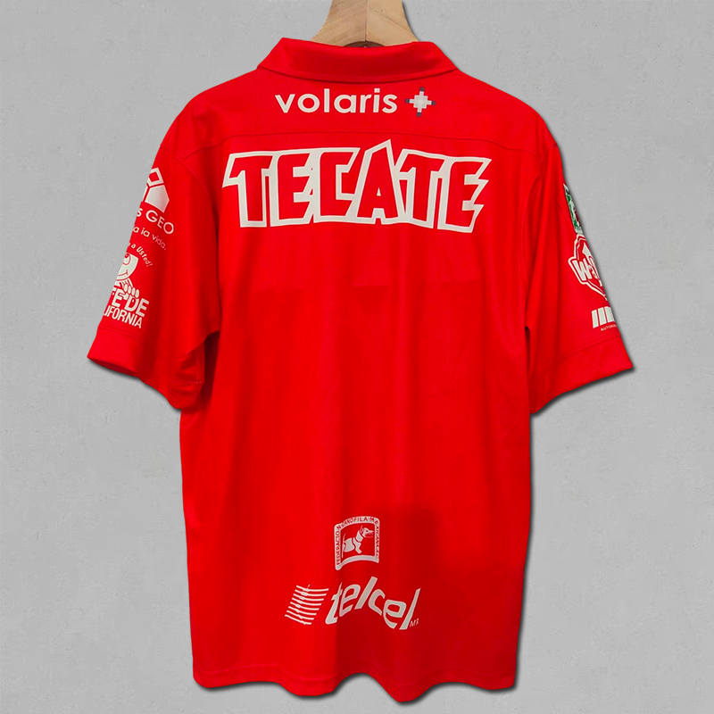 2012-2013 Club Tijuana home jersey