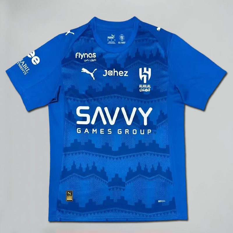 2025-2026 Al-Hilal Saudi home jersey