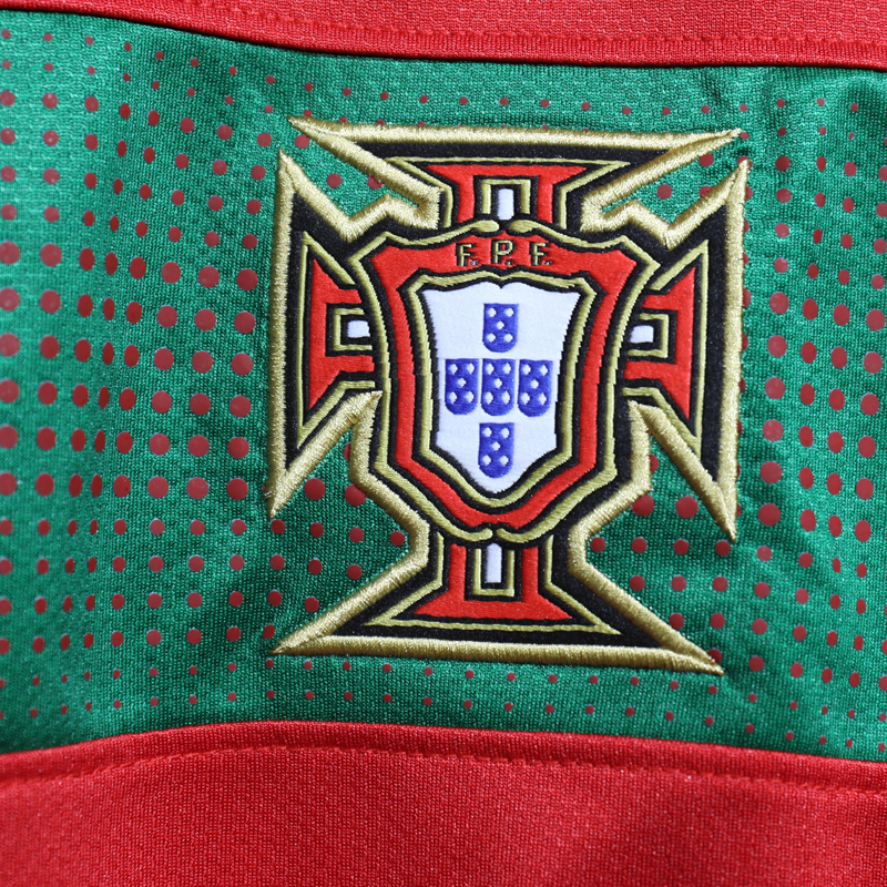 2010 Portugal home jersey player Version LS