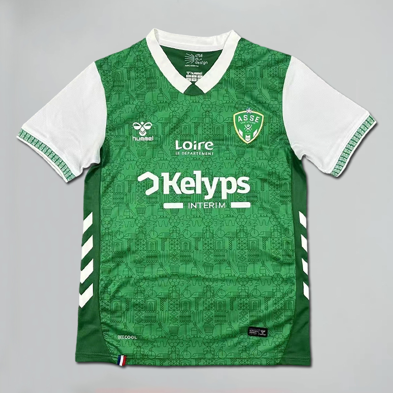 2025-2026 ASSaint-Étienne home jersey