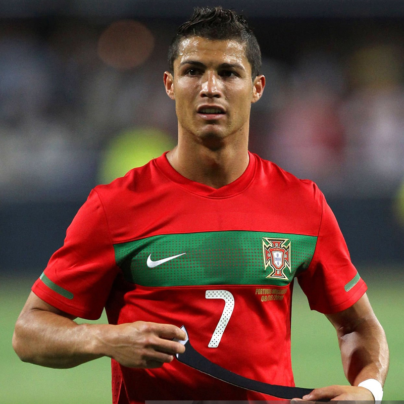 2010 Portugal home jersey player Version LS