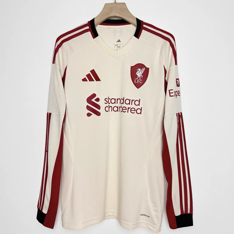 2025-2026 Liverpool Away Jersey  LS