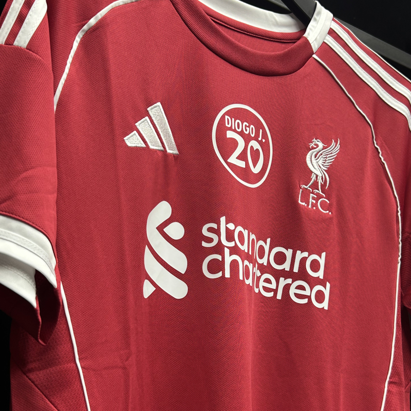 2025-2026 Liverpool Home  Jersey