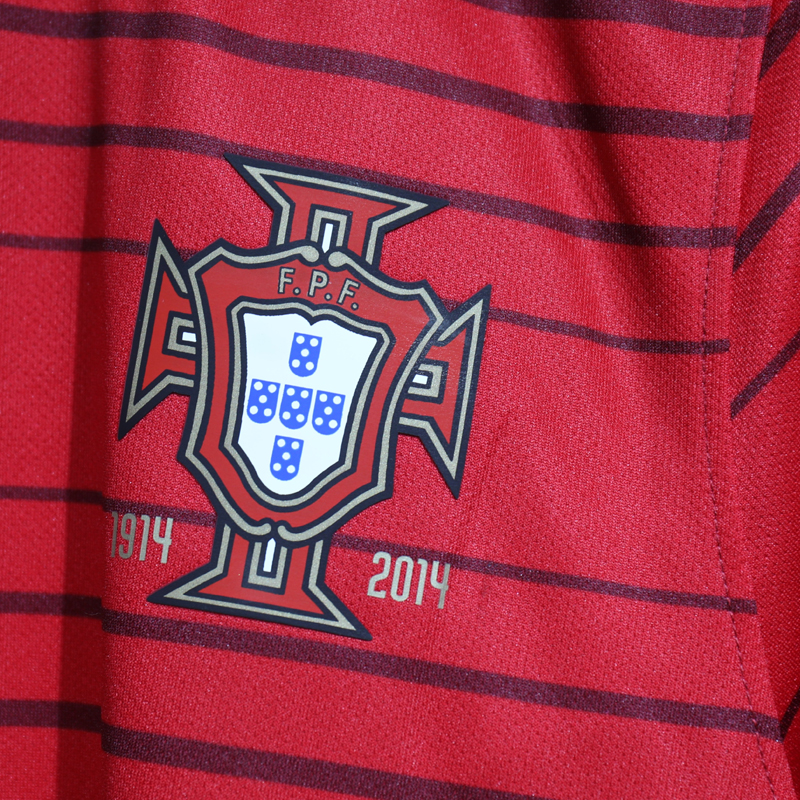 2014 Portugal Home Player version Jersey