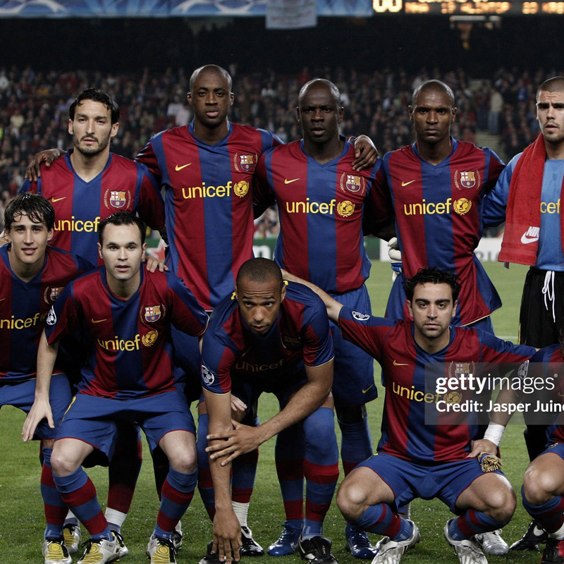 2007-2008 Barcelona home Player version jerseys