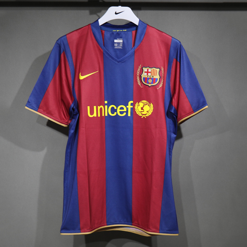 2007-2008 Barcelona home Player version jerseys