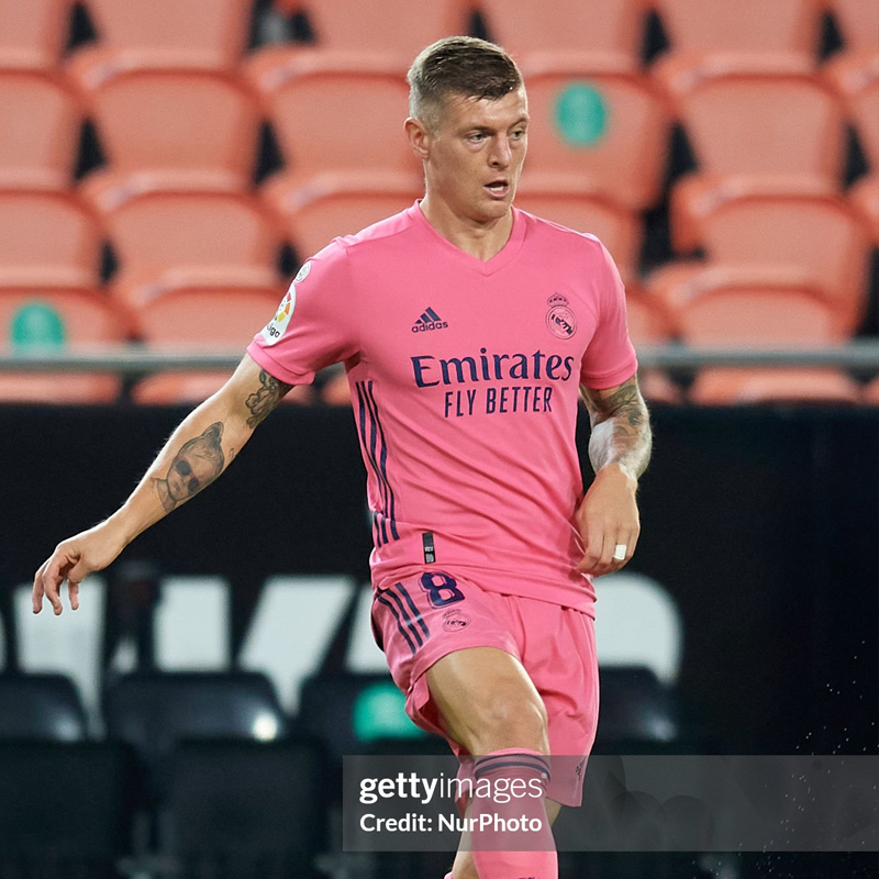 2020-2021 Real Madrid Away Player version Jersey