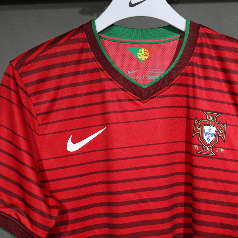 2014 Portugal Home Player version Jersey