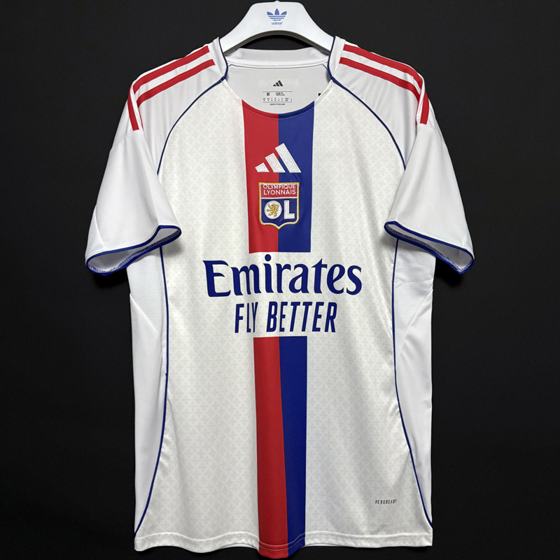 2025-2026 Lyon home jersey