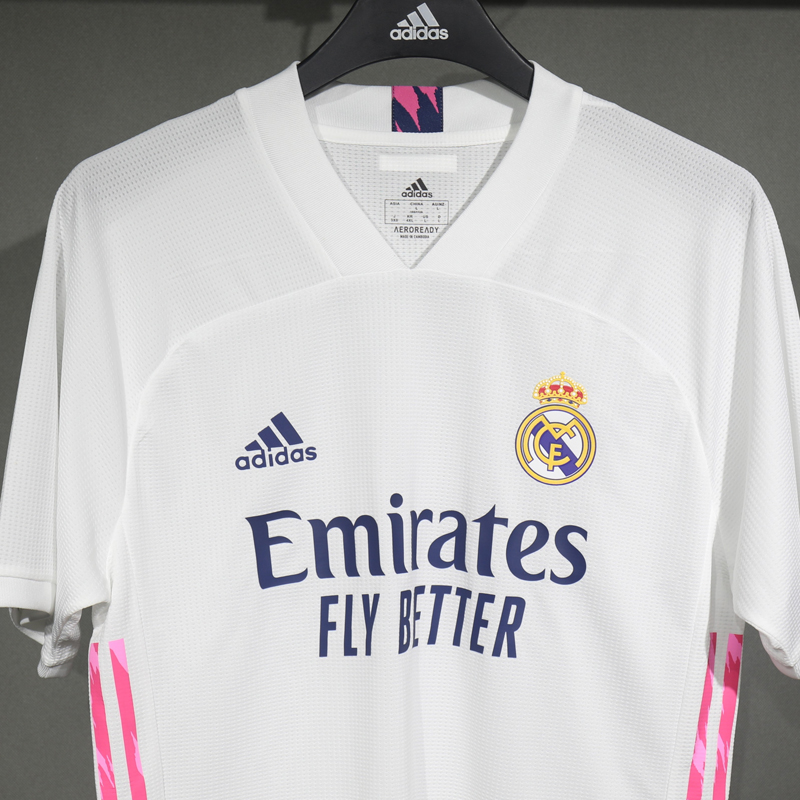 2020-2021 Real Madrid Home Player version Jersey
