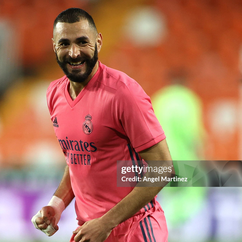 2020-2021 Real Madrid Away Player version Jersey