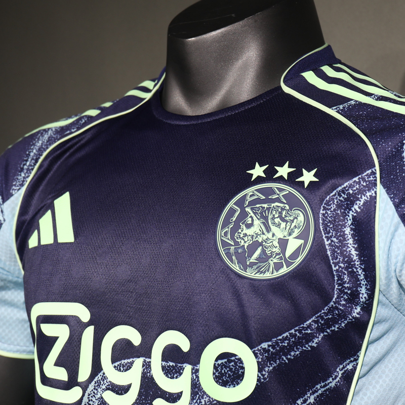 2025-2026 Ajax Away Player version Jersey