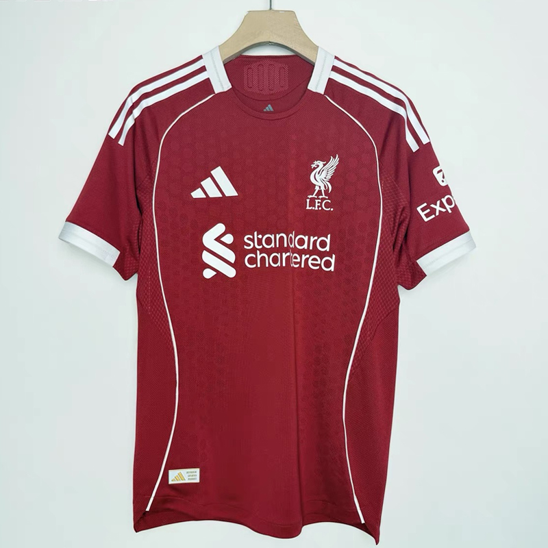 2025-2026 Liverpool Home Player version Jersey