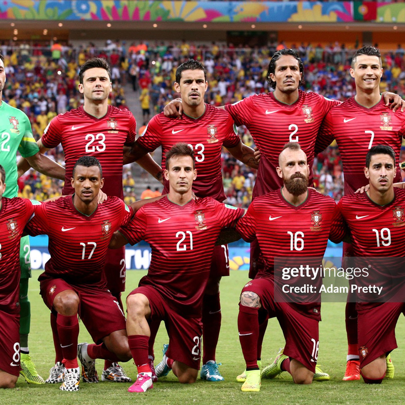 2014 Portugal Home Player version Jersey