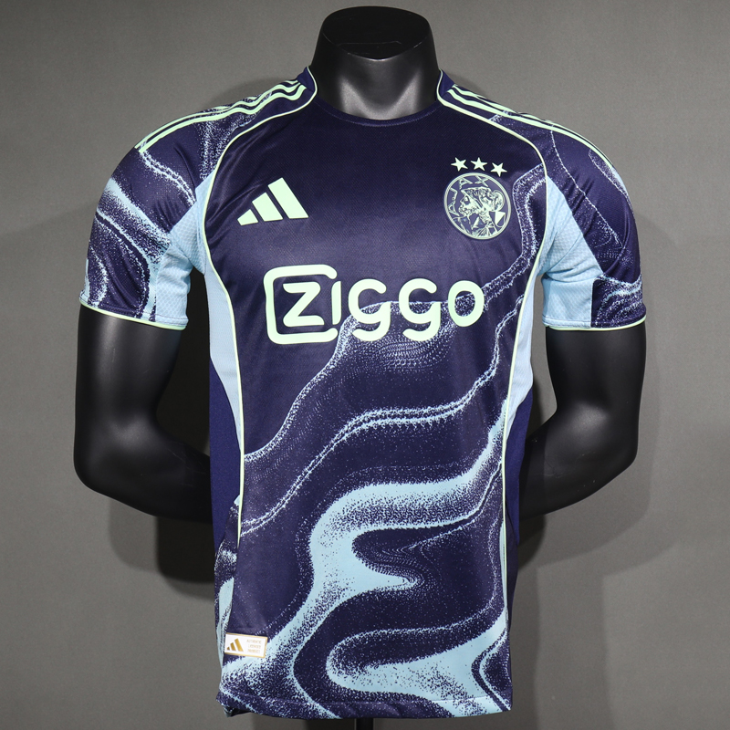 2025-2026 Ajax Away Player version Jersey