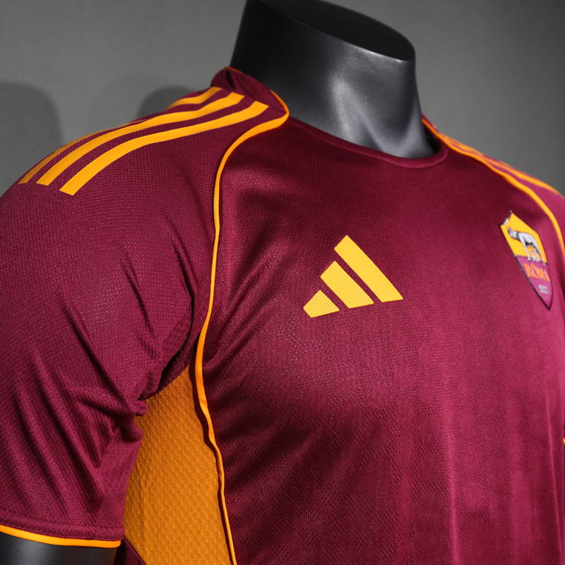 2025-2026 Roma Home  Player version Jersey