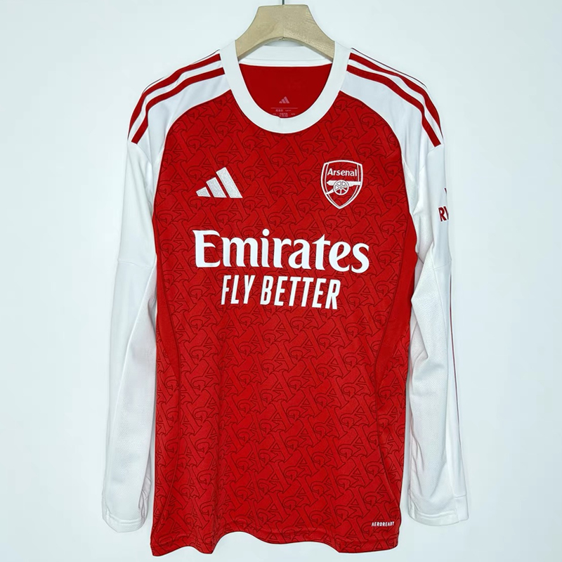 2025-2026 Arsenal home jersey  LS