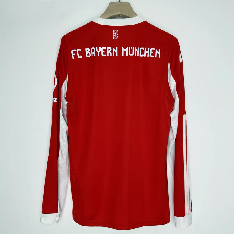2025-2026 Bayern Munich Home Jersey LS