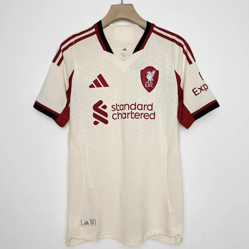 2025-2026 Liverpool Away Player version Jersey